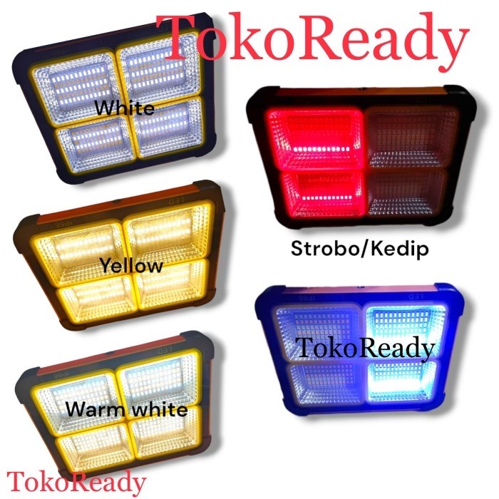 LED Lampu LED Surya Jinlong Lampu Penerangan Tanpa Listrik 200watt JL-515