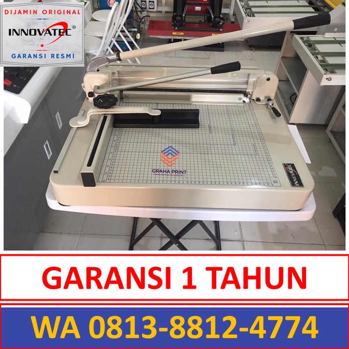 Alat Potong Kertas 1 Rim - Mesin Pemotong Kertas 1rim A3 868 INNOVATEC