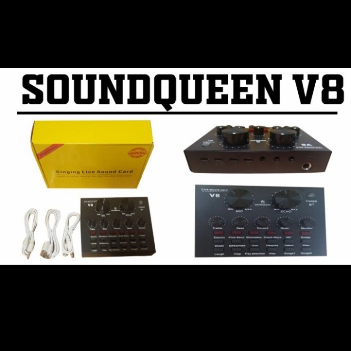 Soundcard Audio Soundqueen V8