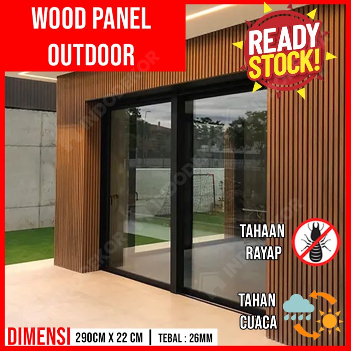 WPC WALLPANEL OUTDOOR / WALL PANEL KAYU OUTDOOR