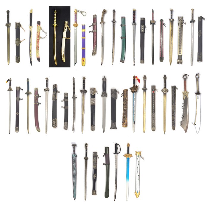 BERGARANSI Pajangan 22 cm pedang tradisional cina qin shi huang sword