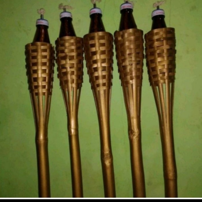 DISKON OBOR PESTA CAFE / OBOR TRADISIONAL / OBOR BAMBU OBOR ANYAM