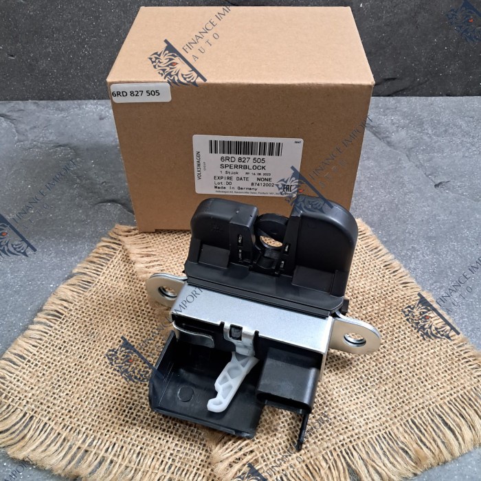 BISA GOSEND TAILGATE DOOR LOCK BAGASI TRUNK VW GOLF 5 6 POLO TIGUAN TOURAN SCIROCCO ORIGINAL