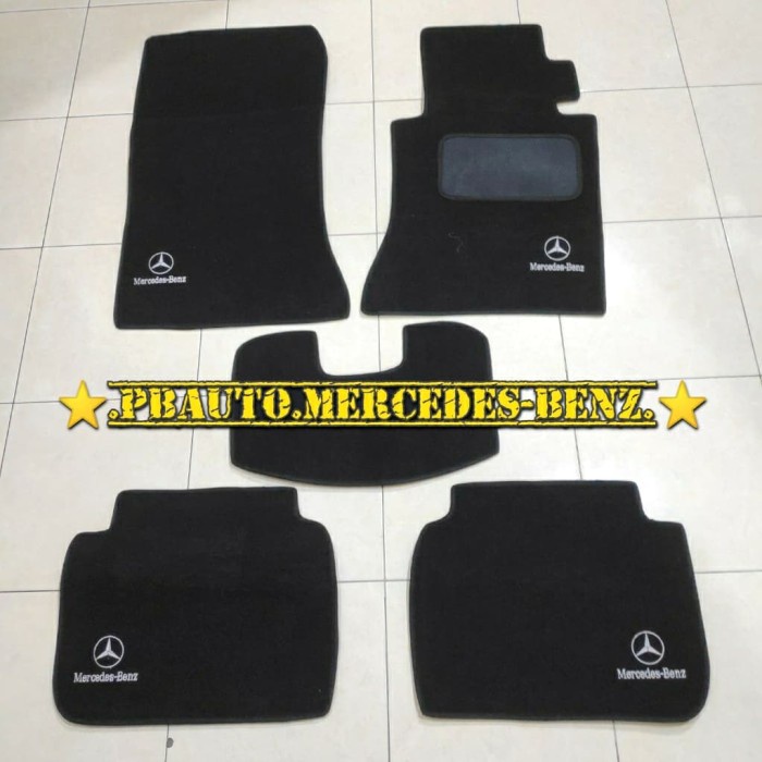 Karpet Kaki W124 Boxer Masterpiece Mercedes Benz / Premium Carpet