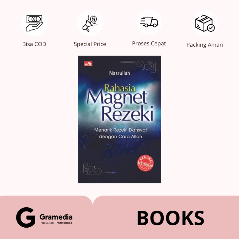 Gramedia Supratman | Rahasia Magnet Rezeki (Edisi Revisi) | Produk Original Gramedia