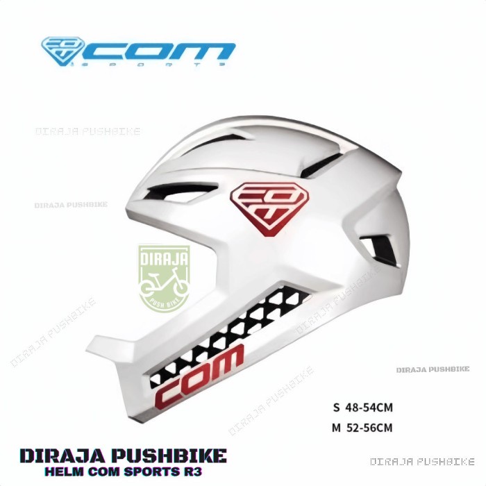 CUCI GUDANG.. HELM PUSHBIKE COM SPORTS R3 COMSPOSRTS BALANCE BIKE PUSHBIKE MTB ORI