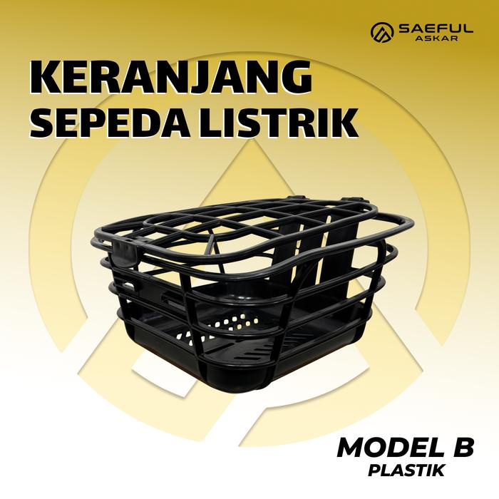 PROMO Keranjang Depan Plastik Sepeda Listrik Skuter Listrik Motor Listrik Outdoor