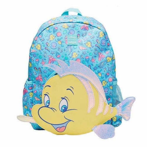 TERBARU.. SMIGGLE DISNEY ARIEL FLOUNDER BACKPACK