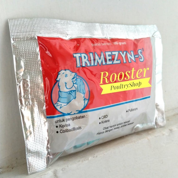 Trimezyn S 100 Gram Obat Pilek ayam Obat Flu Ayam