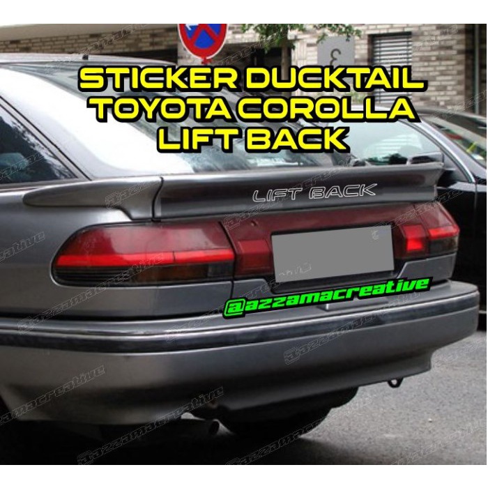 OTOmO- Stiker Toyota Corolla LiftBack AE92