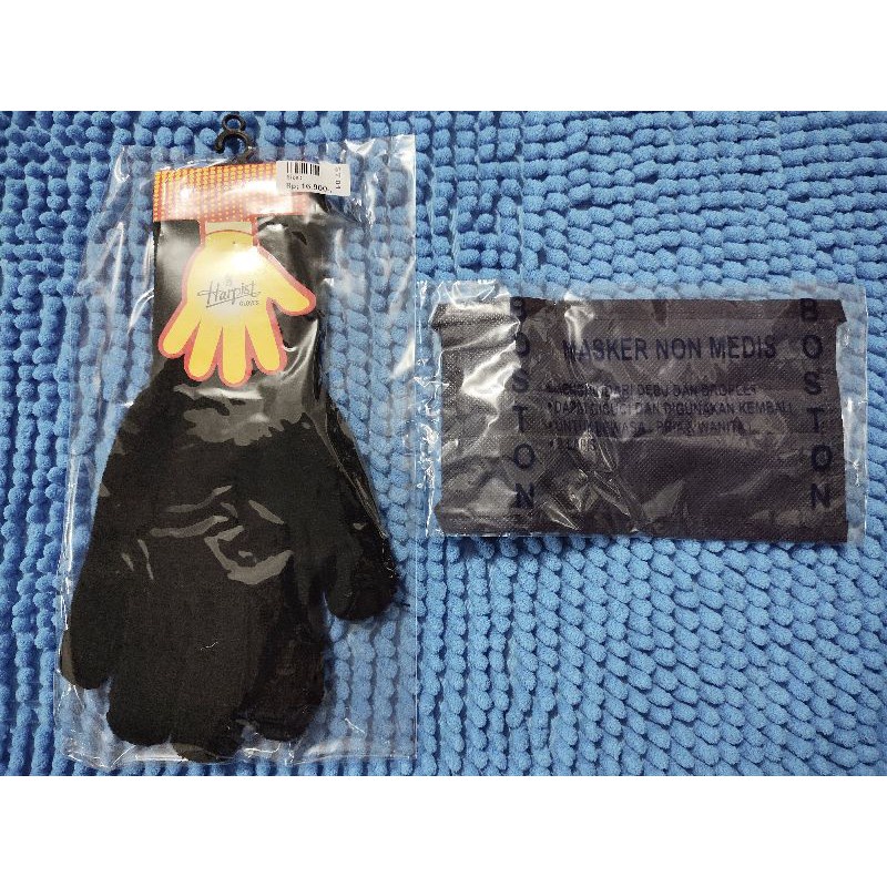 TrendyOi- SARUNG TANGAN + MASKER BAGUS / SARUNG TANGAN HARPIST PLUS MASKER BAGUS