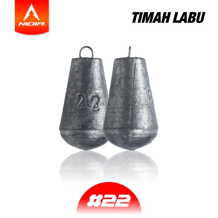 JaminAnOkE- Timah Mancing - Timah Pemberat Pancing - Timah Model Labu per Kilo