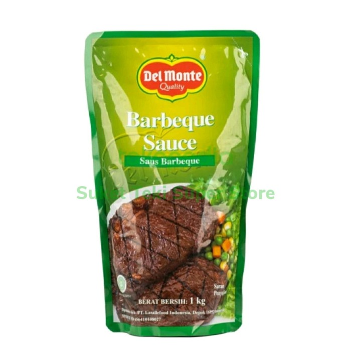 Delmonte Barbeque Sauce BBQ Pouch 1kg