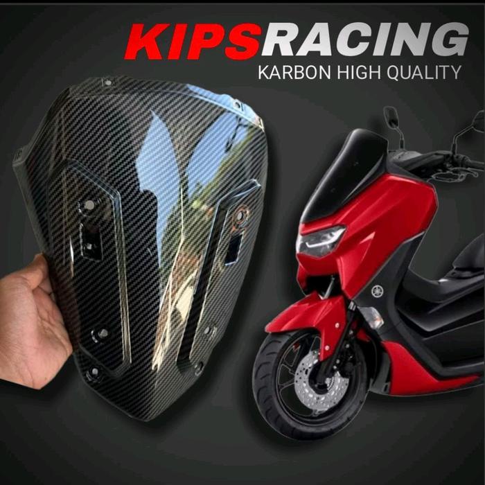 PREMIUM WINSHIELD NMAX NEW CARBON DASI N MAX NEW CARBON / Dasi nmax new carbon Cover winshield nmax