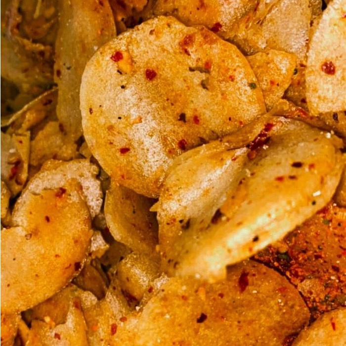 

moring pedas gurih daun jeruk 500g, asli garut // cikungunyah Kering Cemilan Keripik Asin Food