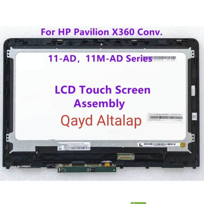 LCD LED LAYAR HP PAVILION X360 11AD 11-AD107TU 11-AD019TU 11-AD031TU