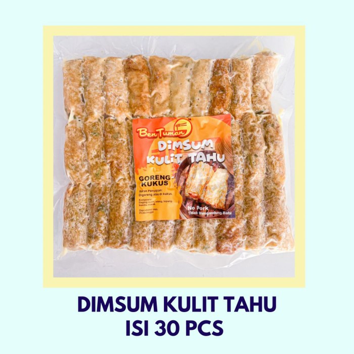 

Dimsum Kulit Tahu (isi 30pcs)