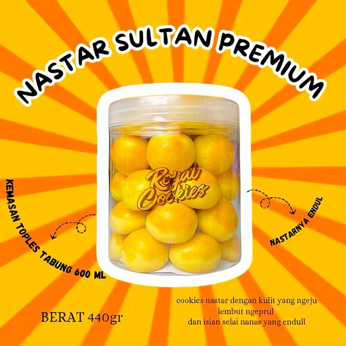 

NASTAR PREMIUM SULTAN Kue Kering Lumer Lembut Kue Kering Kuker COOKIES
