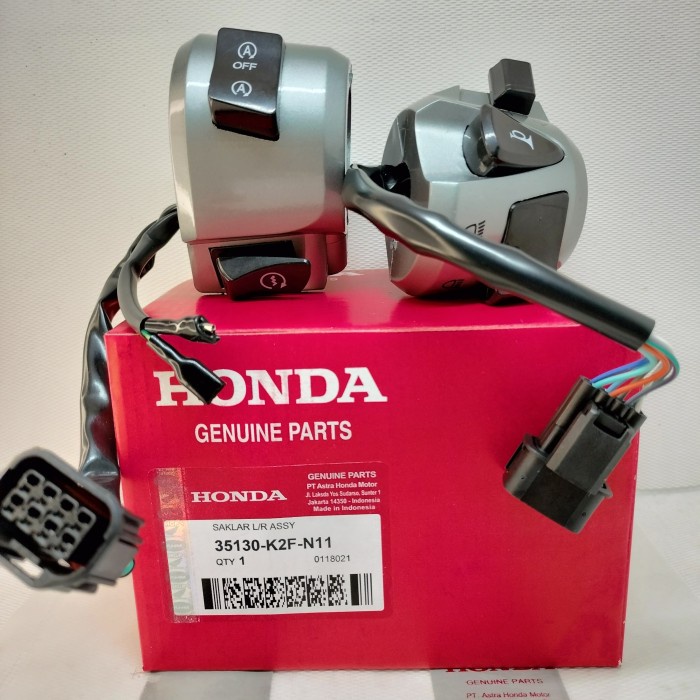 SAKLAR LAMPU SCOOPY ALL NEW K2F 2021-2023 KIRI KANAN