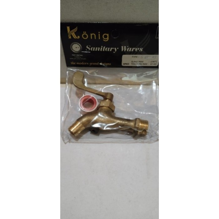 (BestSeller) KRAN AIR FULL KUNINGAN ALINCO 1/2" ALINCO