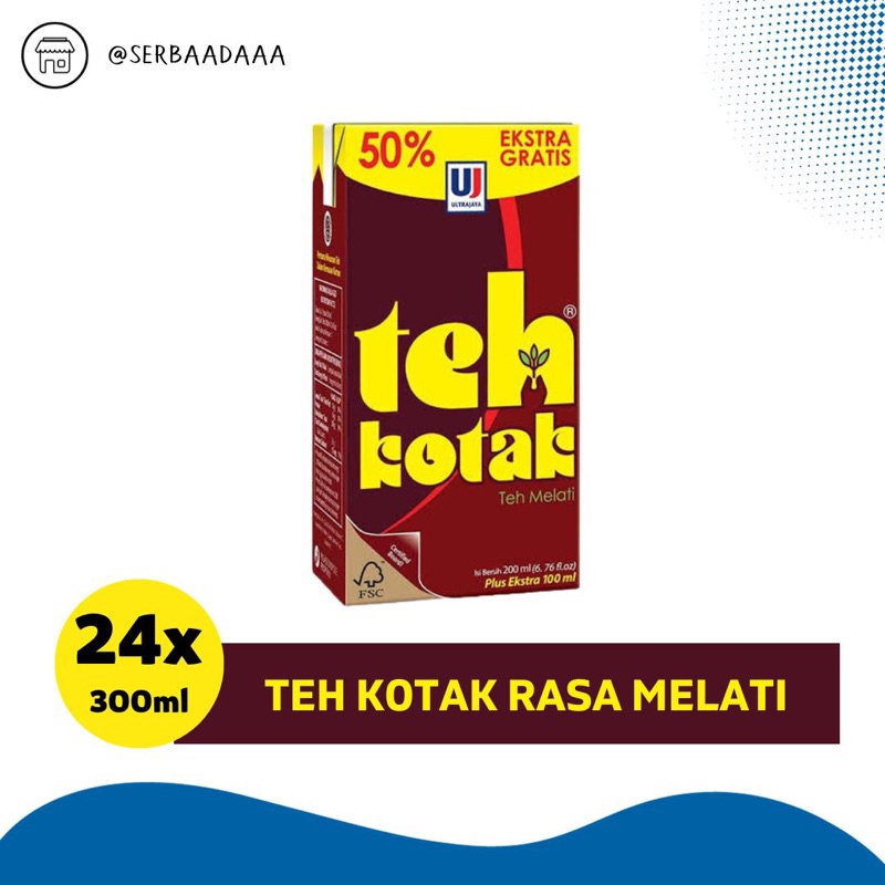 

Promo/ Teh Kotak Ultra 300Ml Kartonan Isi 24 {Terbaru/Terlaris/Tergcor/Kekinian}