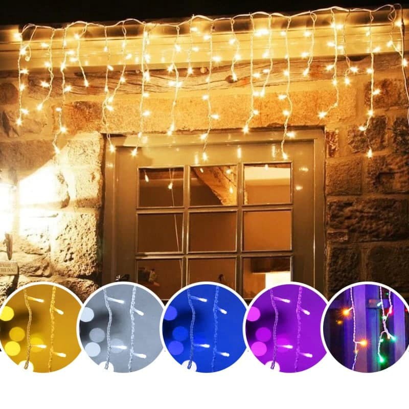 Curtain Lamp / Lampu Tirai 100biji LED murah meriah / Lampu Natal / Tumblr Light