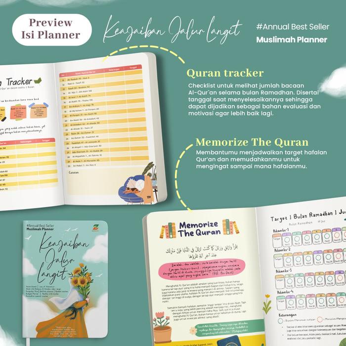

Promo Muslimah Planner Keajaiban Jalur Langit - Buku Agenda Hardcover Ziyadbooks Terlaris