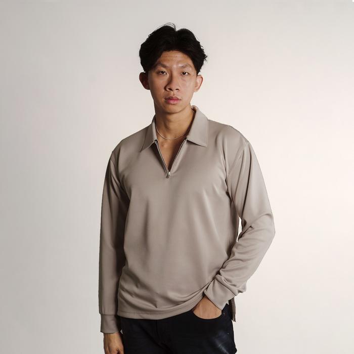 Polo Half Zip Scuba Polos