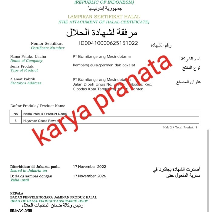 

DISKON COKLAT BUBUK MURNI / PURE COCOA POWDER READYY