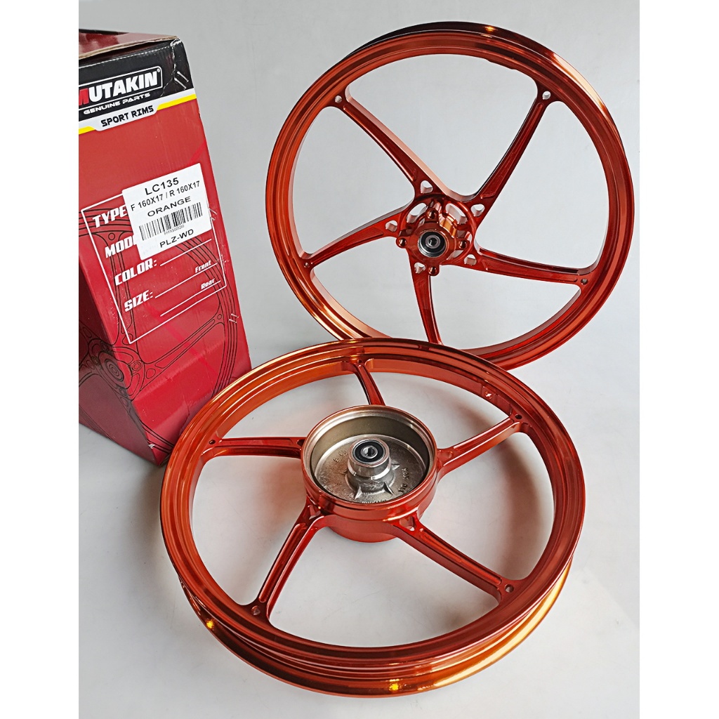 Mutakin Oz 515 Racing Pelek CNC Velg Pnp F1ZR FizR Jupiter Mx Old Jupiter Z Z1 Vixion Old Rx King