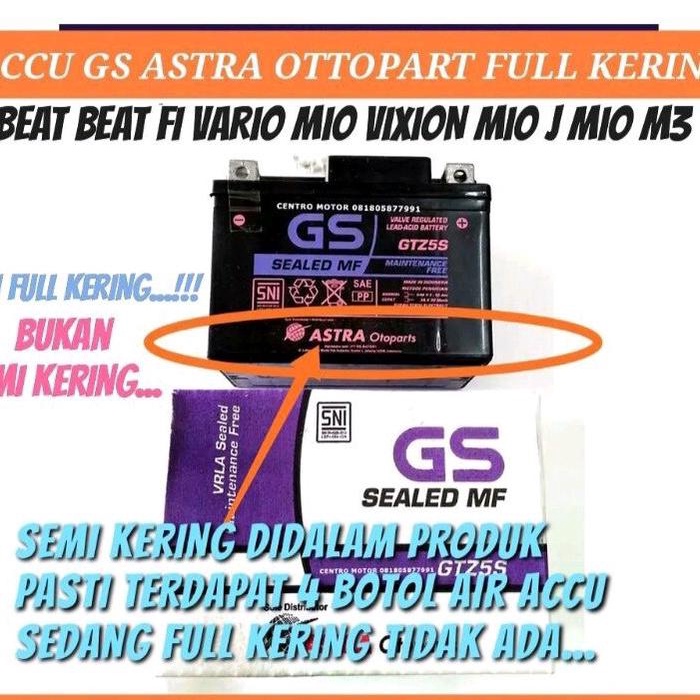AKI GS ASTRA GTZ5 AKI GS ASTRA ORIGINAL AKI KERING