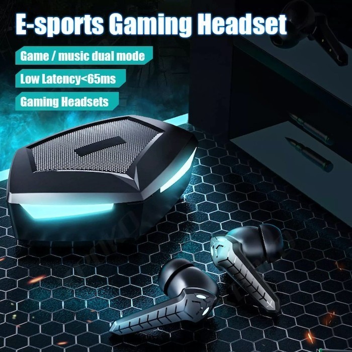 (GoodSeller) MAXI P36 TWS Earphone Wireless Bluetooth 5.0 Gaming Mode Low Delay