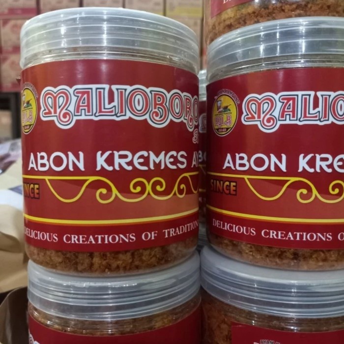 

Abon Ayam Kremes Malioboro - Abon Kremes