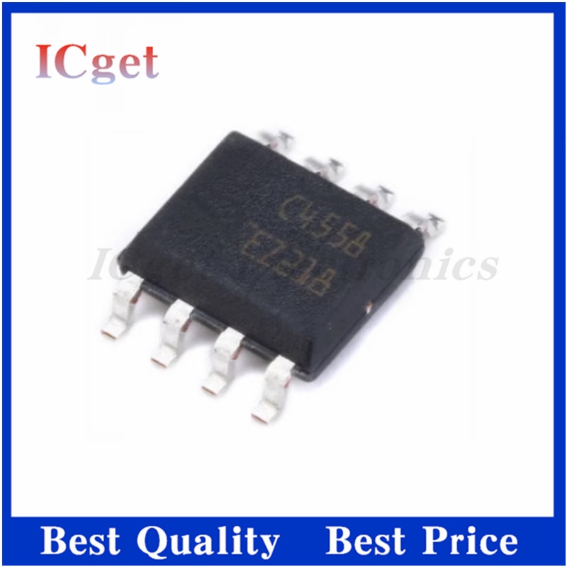 10Pcs Tjm4558Cdt Sop8 Tjm4558 Sop C4558 Smd Sop-8 New And Original Ic