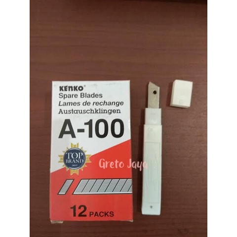 

(BestSeller) Isi cutter kenko Kecil/ Refill Cutter / Refill Spare Blade A-100