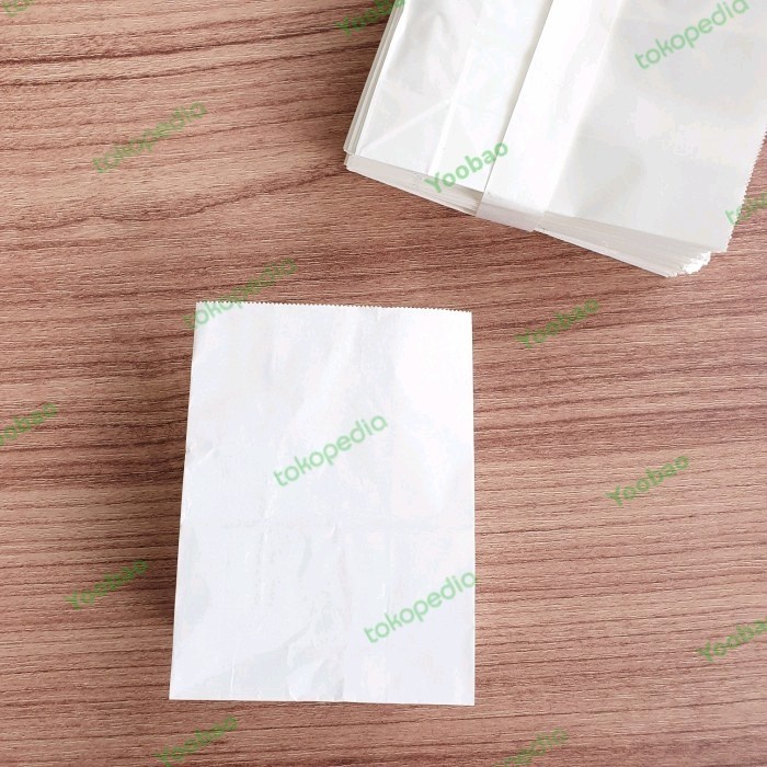 (BestSeller) Kantong Kertas Paper Bag Polos tebal Food Grade SOS 41-W08