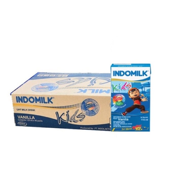 

(BestSeller) Indomilk Kids 115ml Rasa Vanilla