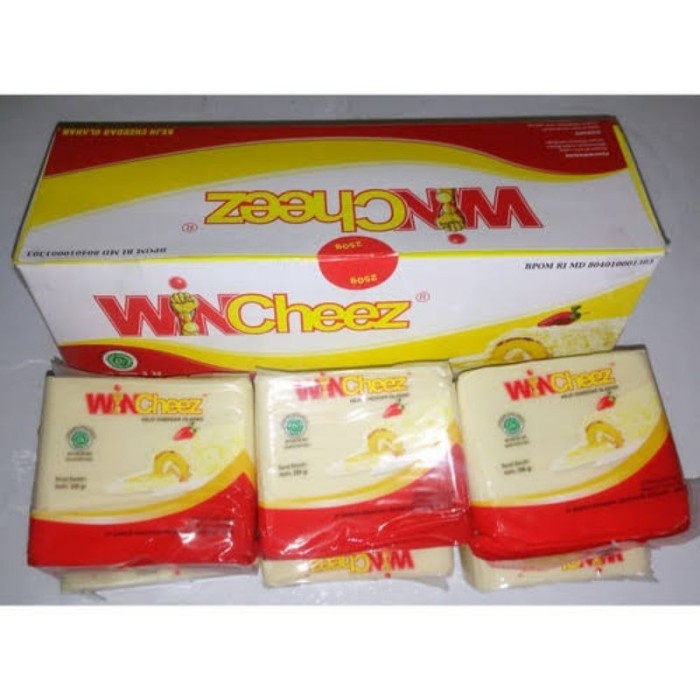 

(BestSeller) KEJU WINCHEEZ 2 KG WIN CHEESE 8 x 250 GRAM KEJU MARTABAK ROTI BAKAR PISANG CRISPY MURAH