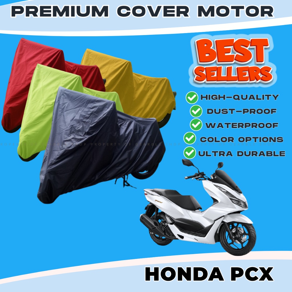 Premium Sarung Body Cover Motor Pcx 160 Anti Air Waterproof