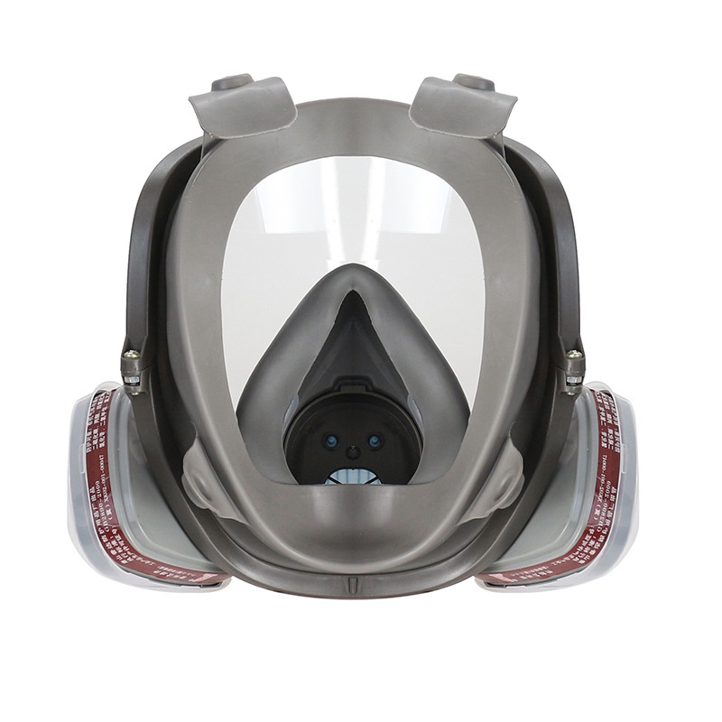 Gas Mask Full Face Mask Spray Paint Chemical Pesticide Full Face Mask Hydrogen Sulfide Gas Mask