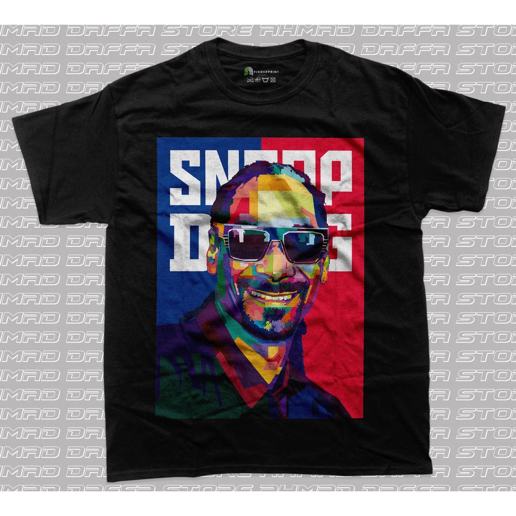 VINTAGE - Snoop Dogg T-Shirt - Baju - Kaos 123 - Cotton Combed 24s