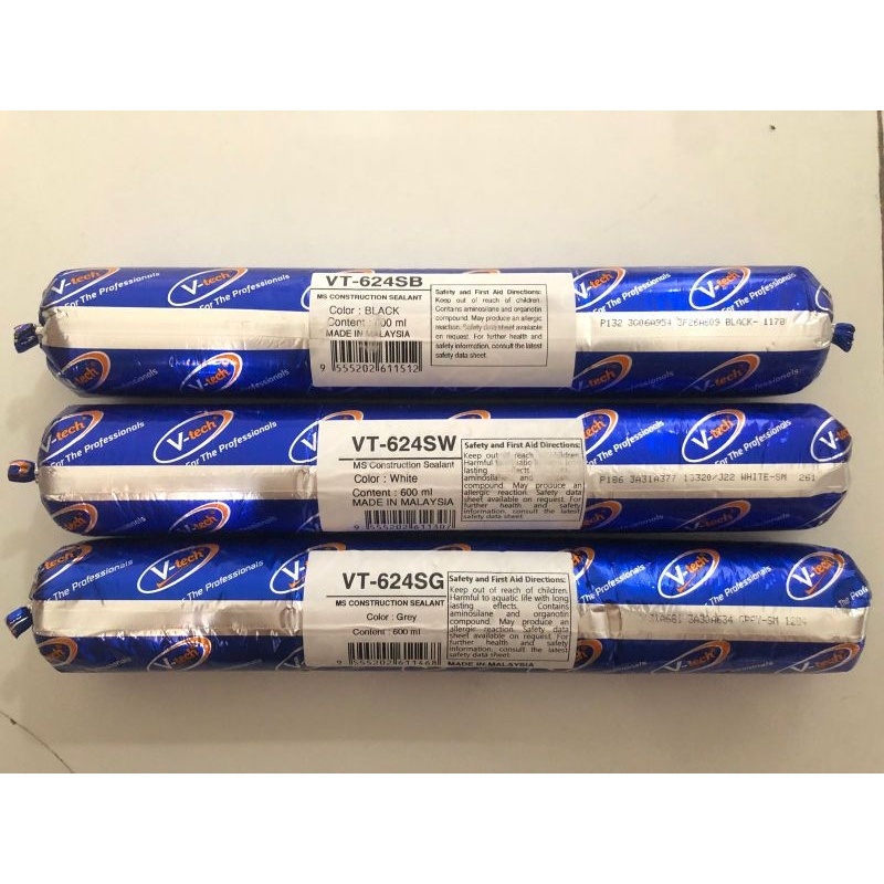Vt-624 Sealant Ms Construction Vtech / Hybrid Sealant Acp / Non Staining Sealant / Sealant Beton