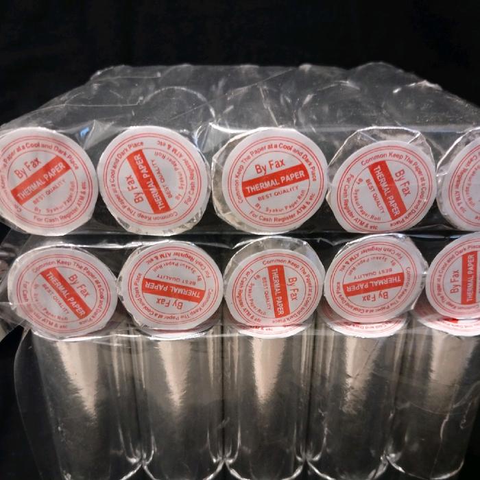 

Ready Stock Kertas Kasir Printer Thermal 80X40 Paket 1 Dus Isi 100 Pcs Roll Struk Cod