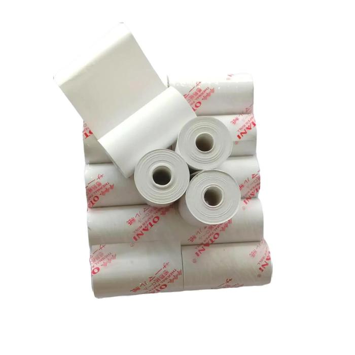 

Promo Kertas Thermal Otani 57X31 Kertas Print Thermal Putih Polos Isi 100 Roll/Dus Hasil Cetak Hitam