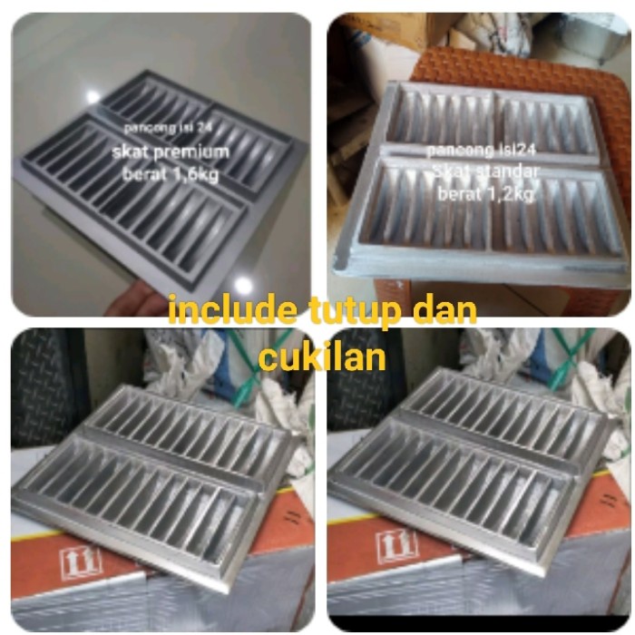 cetakan/loyang kue pancong balap/pancong lumer