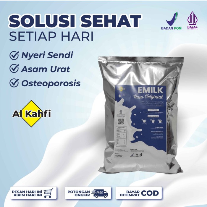 

(BestSeller) EMILK SUSU KAMBING ETAWA BUBUK 500 GRAM PRODUK HALAL DAN SUDAH TERDAFTAR BPOM RESMI