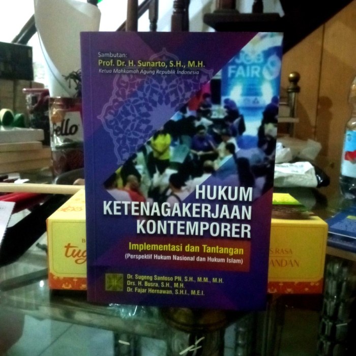 

Produk Terbaru Buku Hukum Ketenagakerjaan Kontemporer Implementasi Dan Tantangan - Dr. Sugeng