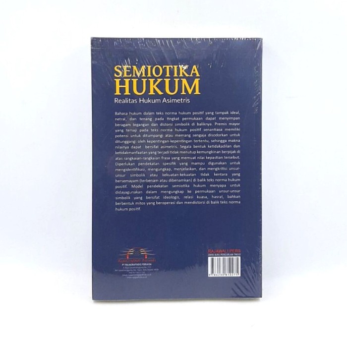 

Produk Viral Semiotika Hukum Realitas Hukum Asimetris - Tashya Panji Nugraha Cod