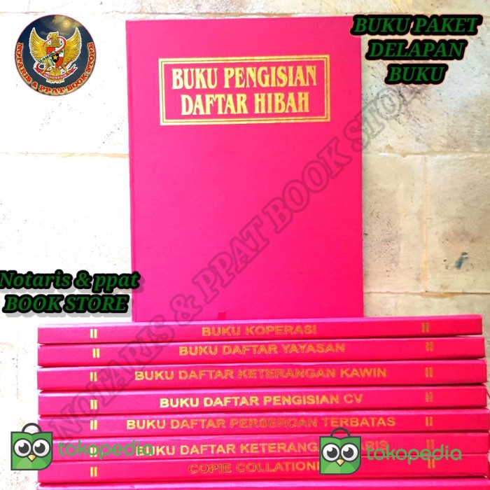

Barang Terlaris Buku Daftar Pendukung Notaris Dan Ppat Packing Aman