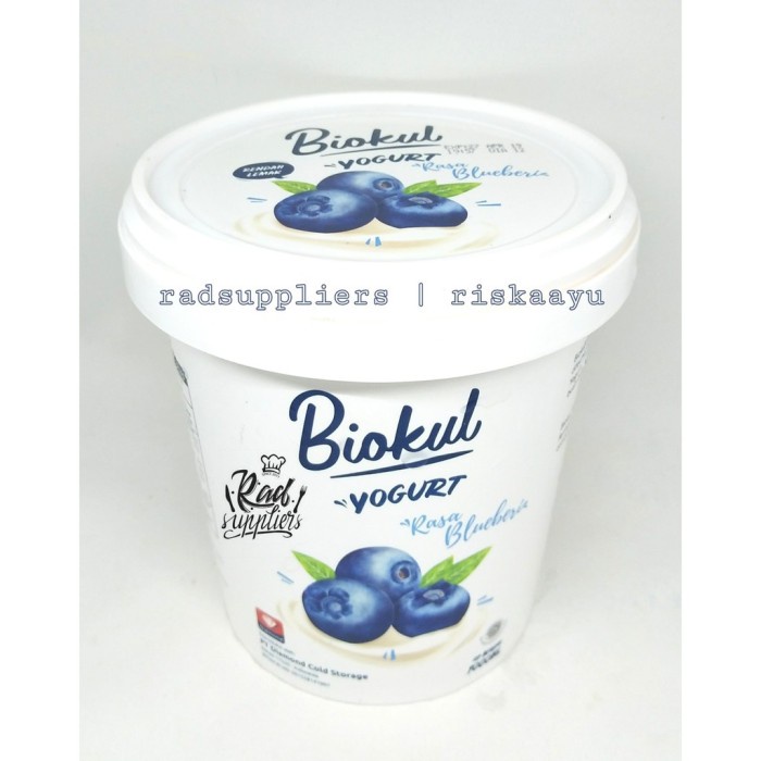 

(BestSeller) Biokul Stirred Yogurt BLUEBERRY 1Liter, Premium Quality, BEST SELLER!!